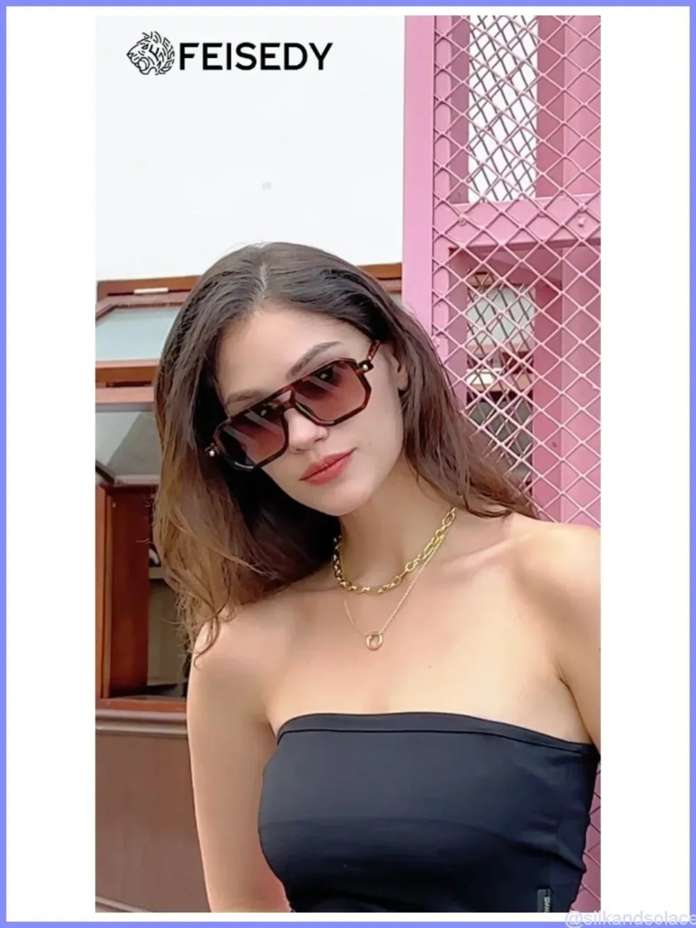 Vintage Square 70s Flat Aviator Sunglasses UV400 Unisex Retro